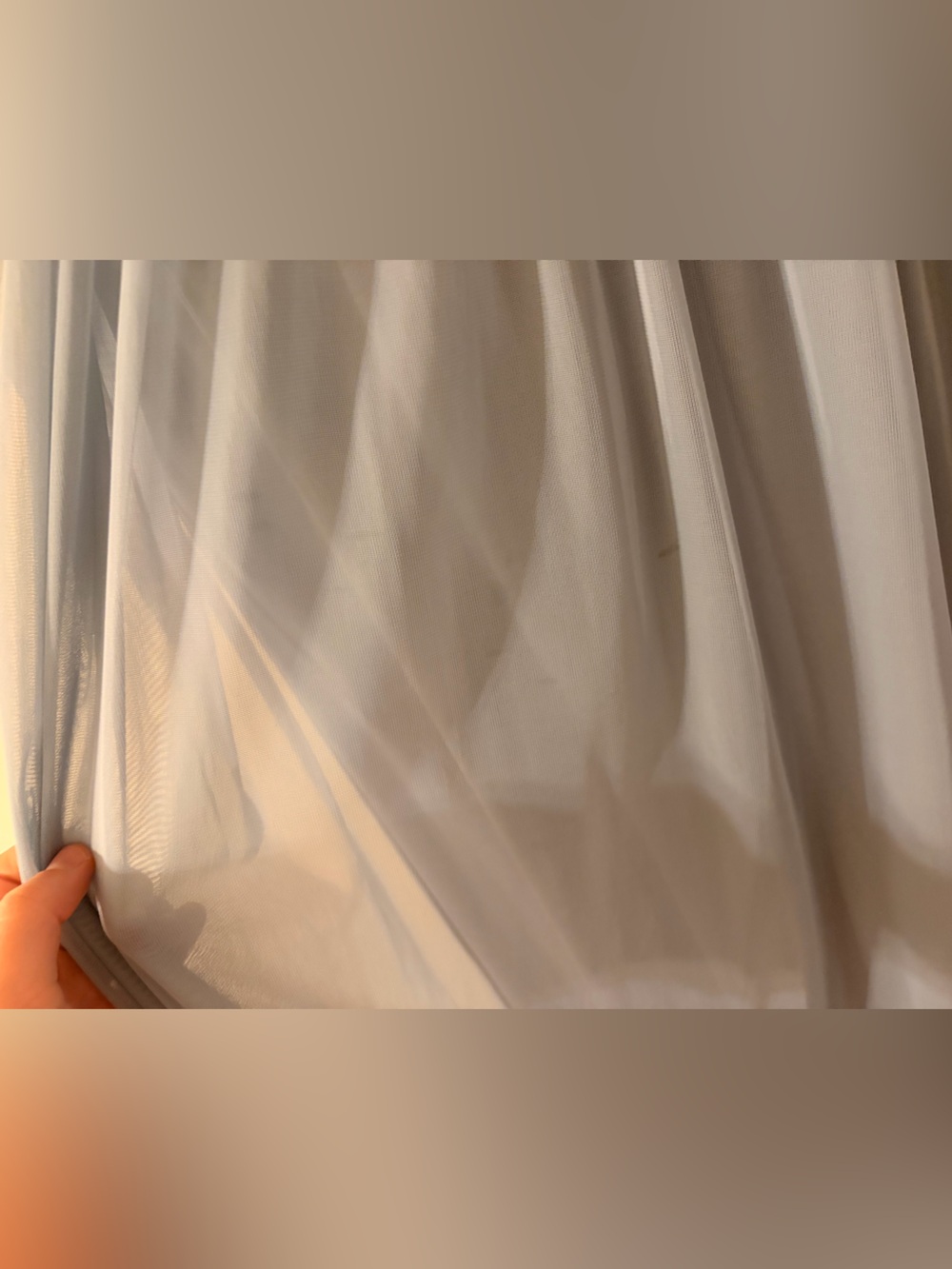 Azazie Dusty Blue Pleated Formal Dress - Picture 6 of 7